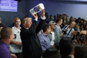 Trump: paper towles